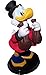 Produktbild Dagobert Duck Disney Sammlerfigur aus Kunststoff (mit Sockel), Motiv Onkel DAGOBERT mit Geldsäcken