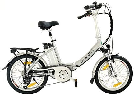 Germ Anxia Folding Wheeled Mobile Master Touring CH 7g Shimano 20 Inch with Torque/Motion Sensors, Eturbo 250 Watt Rear Drive, up to 156 KM Range German Traffic Regulations, Tretsensor: Bewegungssensor