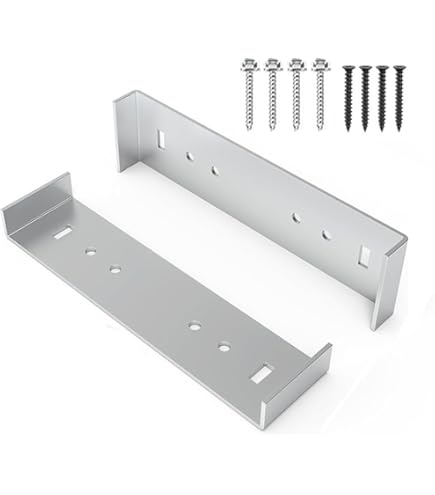 Pied De Boite Aux Lettres YDHfdc 2 Kit De Support Boite Aux Lettres 280 X 24 Mm Connecteur Plat En Acier Pied Boite Aux Lettres