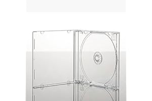 Vision Media Boîtier pour 25 CD avec Plateau Transparent