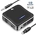 Produktbild Wireless Bluetooth 5.0 Transmitter&Empfänger, 2in1 Audio Radio Adapter mit Lautsprecher, Digitales Optisches Audiokabel TOSLINK&3,5mm Audiostecker, aptX HD&LL, RCA USB Anschluss für TV Auto Laptop