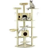 Go Pet Club Katzenkratzbaum, 203,20cm, Beige