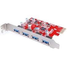 [Mac Pro Auto alimentation]Inateck KT4004 Carte ContrÃ´leur USB 3.0 4 ports PCI Express pour Mac Pro Carte expansion USB 3.0