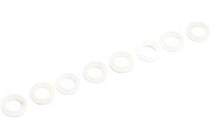 AllParts Plastic Washers for Bass Tuning Keys between Button & Housing