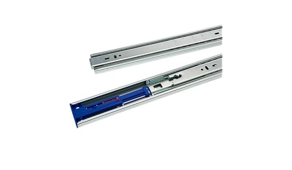 Shop Fox D4452 Push To Open Ball Bearing Drawer Slide 22 Inch