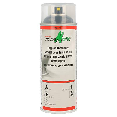 COLORMATIC 369063 Teppich-Farbspray 400 ml, Anthrazit