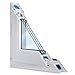 Produktbild Fenster weiss 3-fach verglast 120x52 (BxH) kipp- und drehbar (DK-Rechts) als Maßanfertigung