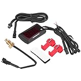 medidor de temperatura para motores diesel Ajuste universal para la mayoría de las motocicletas, como Honda Yamaha KTM, etc.