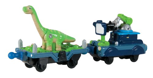 Chuggington Diecast Lc54075 Dinosaur and Camera Car 2 Pack