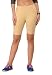 Frenchtrendz Beige Cotton Spandex Cycling Shorts for Women RS.453.00