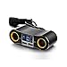 Produktbild SSCJ USB C Autoladegerät Zigarettenanzünder Splitter Adapter 2 Steckdose Typ C Multi Steckdose 12 V / 24 V 80 Watt DC mit LED-Voltmeter-Schalter