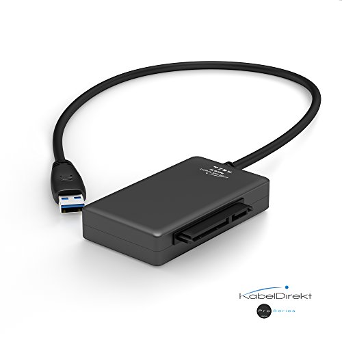 KabelDirekt USB 3.0> SATA Adapter  2,5 Zoll SSD/HDD bis 2TB - 2