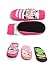 Hangqiao Non-Slip Shoes Socks For Baby Kids Long Multi Designs Slippers Booties Socks, Lange Ears Rabbet