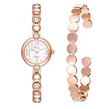 LSAltd 2019 Neue Ankunft Leichte Luxus Lady Temperament Diamond Watch Armband Set Elegante Kettenuhr Geburtstagsgeschenk.