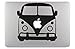 Produktbild VW Bulli Bus Apple MacBook Air Pro Aufkleber Skin Decal Sticker Vinyl (17")