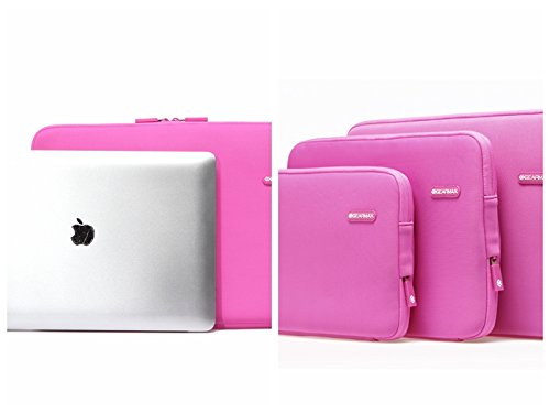 SunSmart MacBook Air   Pro Simplified 11 6 Zoll Notebooktasche Sleeve f  r Macbook Pro 11 6     MacBook Air 11 6    rosa 