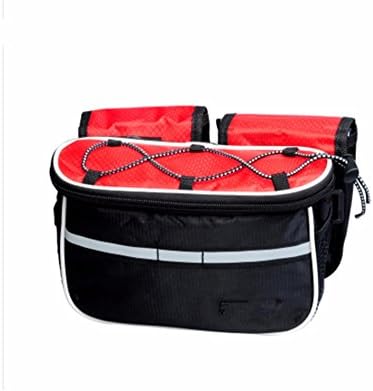 Bike Rack Bags Bike Bags Front Beam Pipe On A Mountain Bike Saddle Bag And Riding Gear Accessories,Red
