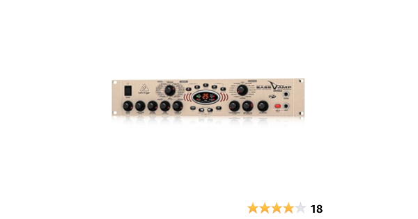Behringer Bass V Amp Pro Modeling Verstarker Amazon De Musikinstrumente Dj Equipment