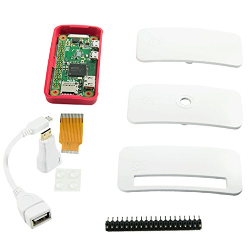 Preisvergleich Produktbild Raspberry Pi Zero W + Zubehör Bundle Essentials - inklusive Gehäuse - bequemer Einstieg!