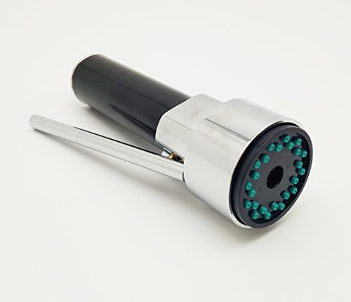 INCHANT Moderne Badezimmer-Küche-Wannen-Hahn-Pull-Out-Down-Spray-Kopf Universal 1/2-Zoll Fitting-Hahn-Kopf-Ersatzteil, Chrom-Finish - 7