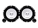 Produktbild Alpine Auto Lautsprecher Kompo System 200 Watt Opel Corsa D ab 06 Einbauort vorne : Türen / hinten : --