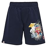 Gerader Schnitt LEGO Jungen Lego Boy Ninjago CM-50239-SWEAT Shorts Blau (Dark Navy 590), Herstellergröße: 128