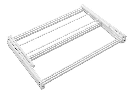 Whitmor 6023-741 Klappbarer Wäscheständer, Weiß, Rostfrei-Garantie, Premium-Qualität - 5