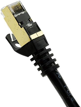 CableSense - 9M CAT6 FTP Professional Gold Headed Shielded Network Cable Lead - High Speed 500MHz Premium Quality Cat6 / Patch/Ethernet/Modem/Router/LAN