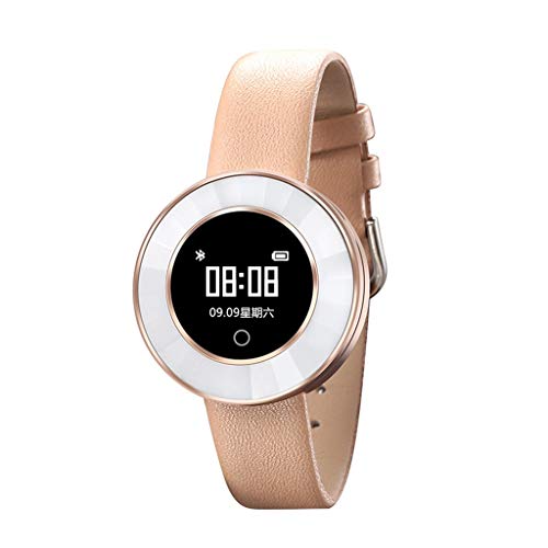 Preisvergleich Produktbild Bovake Smartwatch Damen X6 Blutdruck / Blutsauerstoffsättigung / Pulsmesser Mädchen Smart Armbanduhr (Rotgold)
