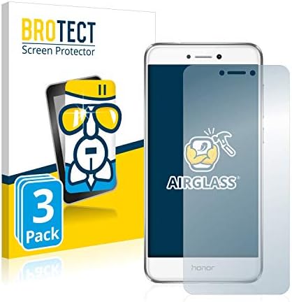 BROTECT Glass Screen Protector for Huawei Honor 8 Lite [3 Pack] - Flexible Glass Protection Film [AirGlass]