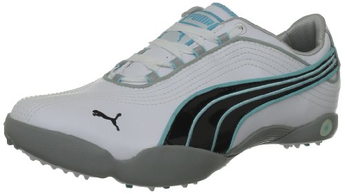 Puma Womens Golf Shoes Blanc/Bleu Radiance 5.5 UK