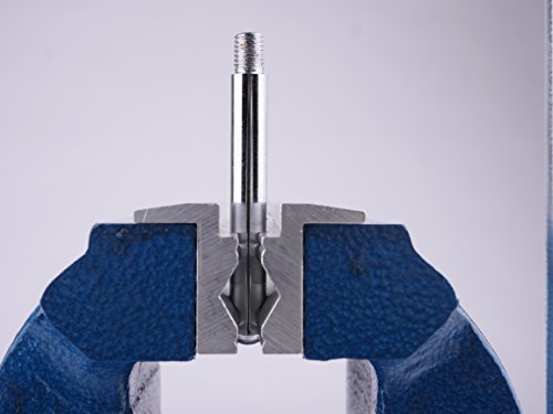 GSR Schonbacken für Schraubstock, Schutzbacken für Schraubstock 125mm Alu/Prismen mit Magnet Spann-Backen - 8
