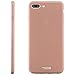 Produktbild zanasta Hülle iPhone 7 Plus Case (5,5") Ultra Slim Cover, Premium Schutzhülle Federleicht und Perfekte Passform - Matt Rosegold