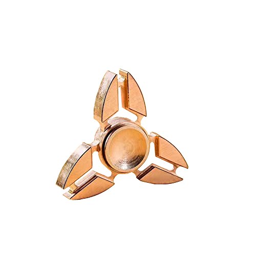 G-Hawk Pure Copper Hand Spinner Fidget Toy, Finger Spinner, Copper High Speed Up to 1-5 Mins Spins, EDC ADHD Focus Tri-spinner to Relieves Anxiety and Boredom G-Hawk Pure Copper Hand Spinner Fidget Toy, Finger Spinner, Copper High Speed Up to 1-5 Mins Spins, EDC ADHD Focus Tri-spinner to Relieves Anxiety and Boredom