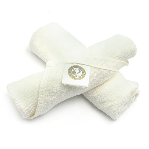 Nurture Naturals Baby Waschlappen Aus Bambus, Tüchern für Babies, farbstofffrei, 25 cm x 25 cm, 6ser Packung-Perfekt Baby Tücher - 5