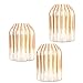Produktbild JJXZM Vasen Set Blumentöpfe Glasvase Nordic Luxury Vertikale Streifen for Blumen Schwere Glasschalen Pflanzgefäße Behälter for Hochzeit Geschenk Präsentieren (Size : 3pcs)