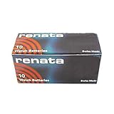 Renata 362 Knopfzellen für Armbanduhren, 10 Stück