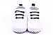 JTC Baby Toddler Girl Boy Crown Print Canvas Crib Shoes Infant Sneakers (13cm/12-18 Months, White)