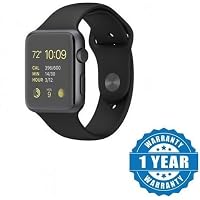 EVERNEST A1 Smart Watch Phone Camera SIM Card Pedometer Men Women Sport Smartwatch Compatible with Apple - Black