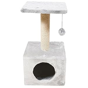 Nayeco 305X-LW/GA30054 Gatera Savanna Town, 30 x 30 x 60 cm, Gris Claro