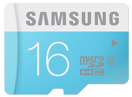 Samsung Memory 16GB Standard MicroSDHC Class 6 Speicherkarte Memory Card (bis zu 24MB/s Transfergeschwindigkeit) ohne SD Adapter