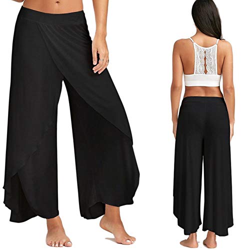 Pantaloni Yoga Donna 3/4 Con Gonna - Viscosa Elastan | Comodi Per Estate E Allenamento