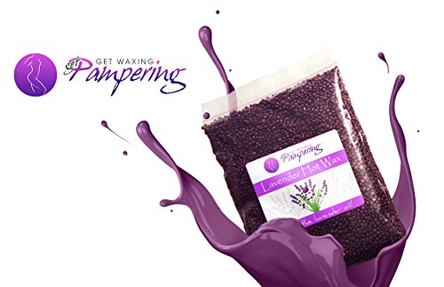 PAMPERING LAVANDER HOT WAX- FEEL THE LAVANDER OIL!!!