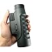 Produktbild LINDANIG 10x42 High Powered Zoom Monokular - Wasserdicht und Nebel-Beweis Teleskop, FMC BAK4 Prisma für Konzerte, Reisen, Wildlife Scenery (Color : Green)