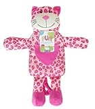 Kids Cute, Fun Novelty Pink Leopard Hot Water Bottle -1 Litre Capacity