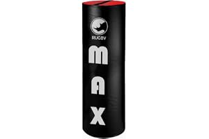 MAXSTRENGTH Rugby Tackle Bag – premium träningsutrustning för vuxna och juniorer – kraftig stötdämpande dyna – tillgänglig i storlekar 3 fot och 1,2 m