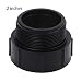 Produktbild yuaierchen 2"1" 1/2"3/4" IBC Tote Tank Drain Adapter Wassertank Gartenschlauch Fitting Tool