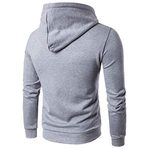 Preisvergleich Produktbild Luckycat Herren Basic Kapuzenpullover Sweatjacke Pullover Hoodie Sweatshirt Slim Fit Herren Hoodie für Sport Fitness Gym Training Freizeit Sportpullover Sweatshirt Kapuzenpulli Pulli Hoody Herbst