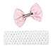 iiniim Baby Girls Newborn Infant Tutu Romper Outfit Clothing with Bowknot Hair Clips Headband Pink Polka Dots 3-6 Months