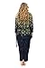 Tartan Floral Print Nightwear Black L